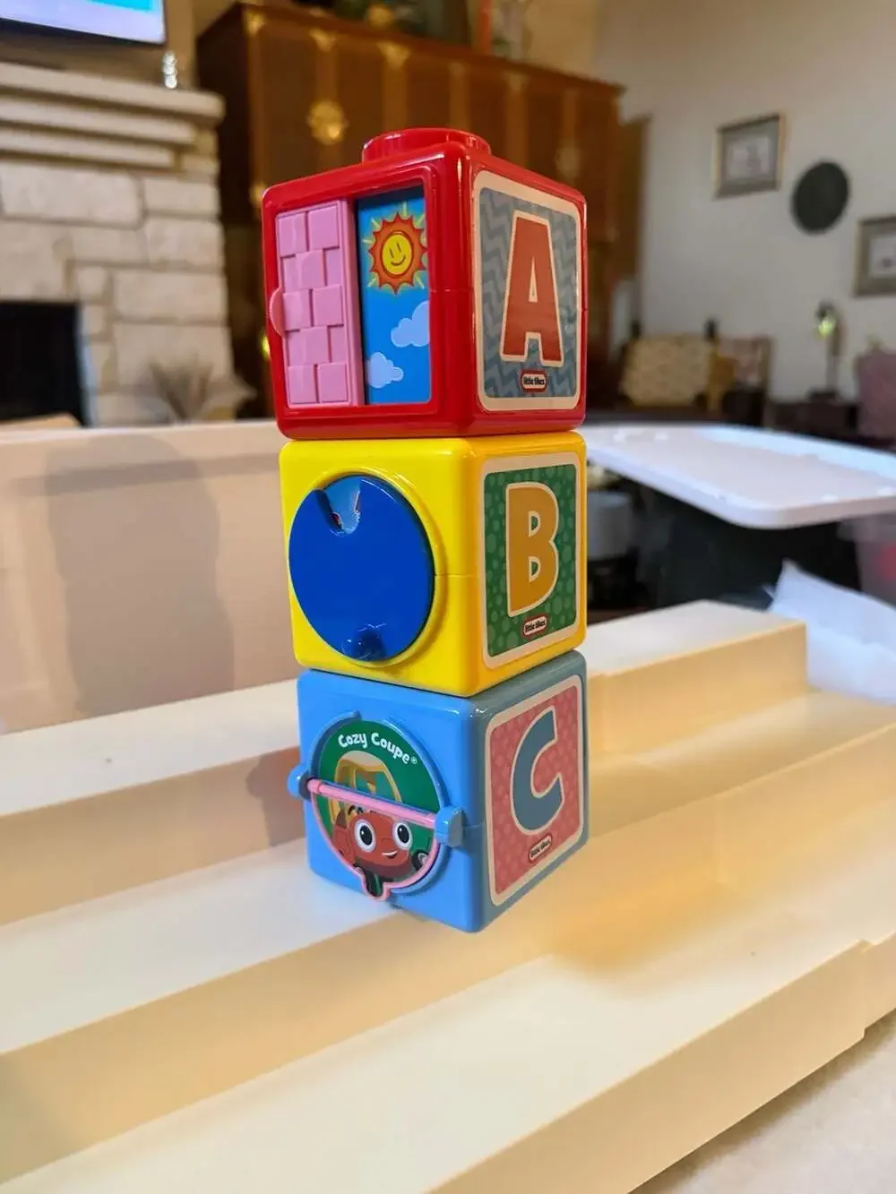 Little Tikes Cozy Coupe Interactive Stacking ABC 123 Blocks Set